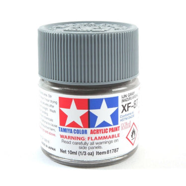 Tamiya 81787 Acrylic Paint XF-87 Flat IJN Grey Maizuru Arsenal (10ml)